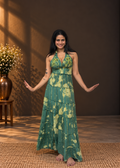 Emerald Garden Maxi Dress